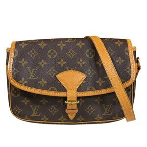 LOUIS VUITTON Brown Monogram Shoulder Bag